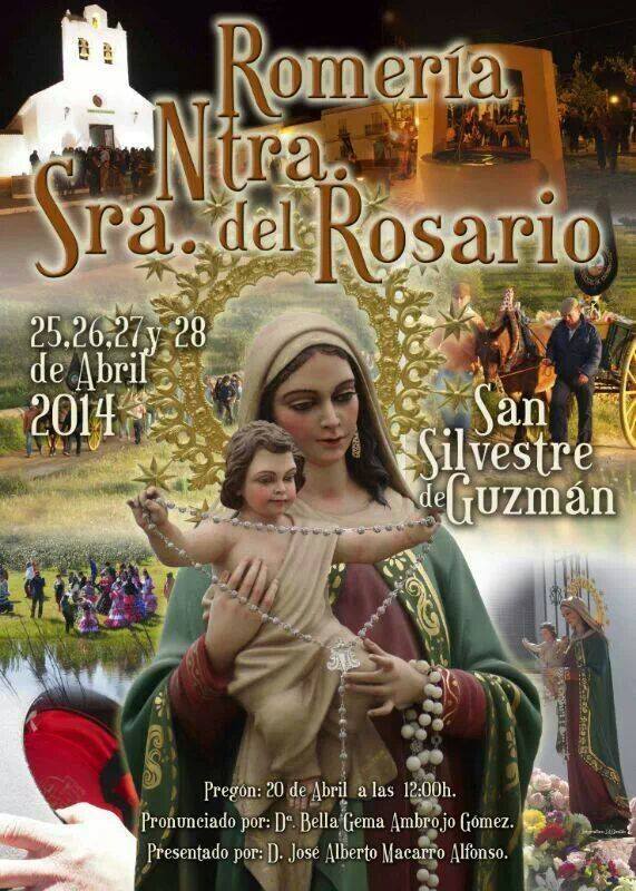 Romería de Nuestra Señora del Rosario 2014 San Silvestre de Guzmán